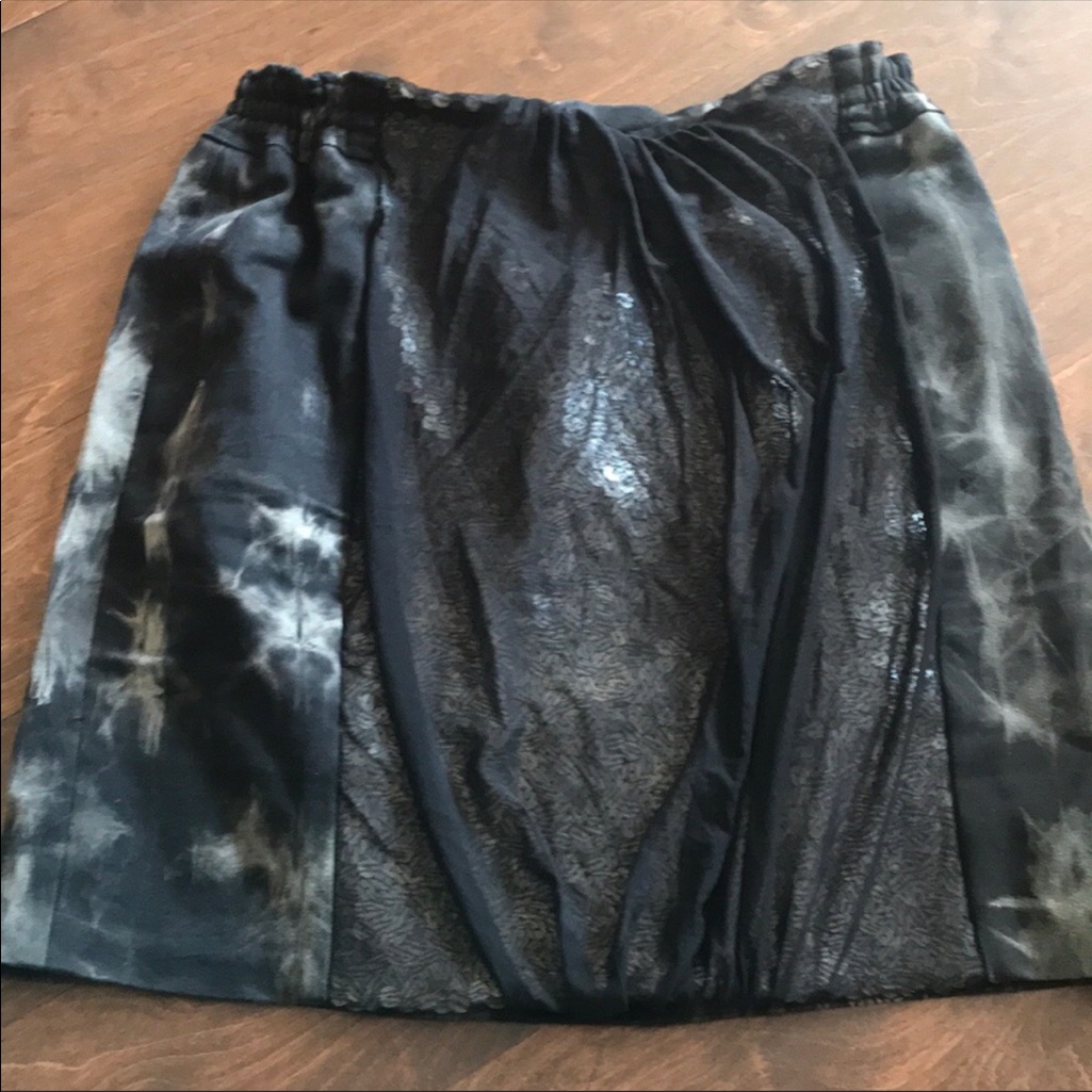 Badgley Mischka Anthropologie Skirt Sz 12